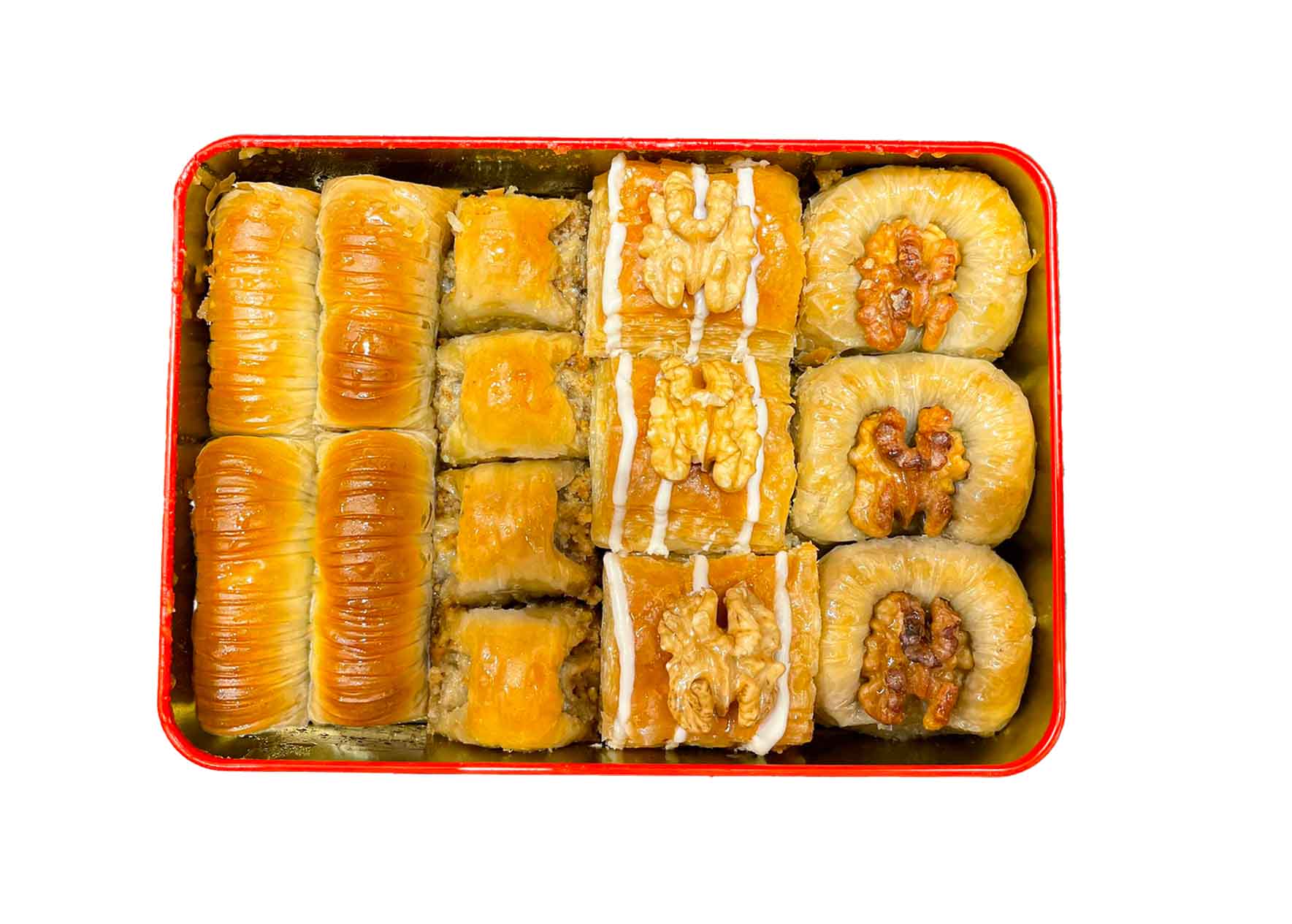 Assorted Walnut Baklava Mini Box-2