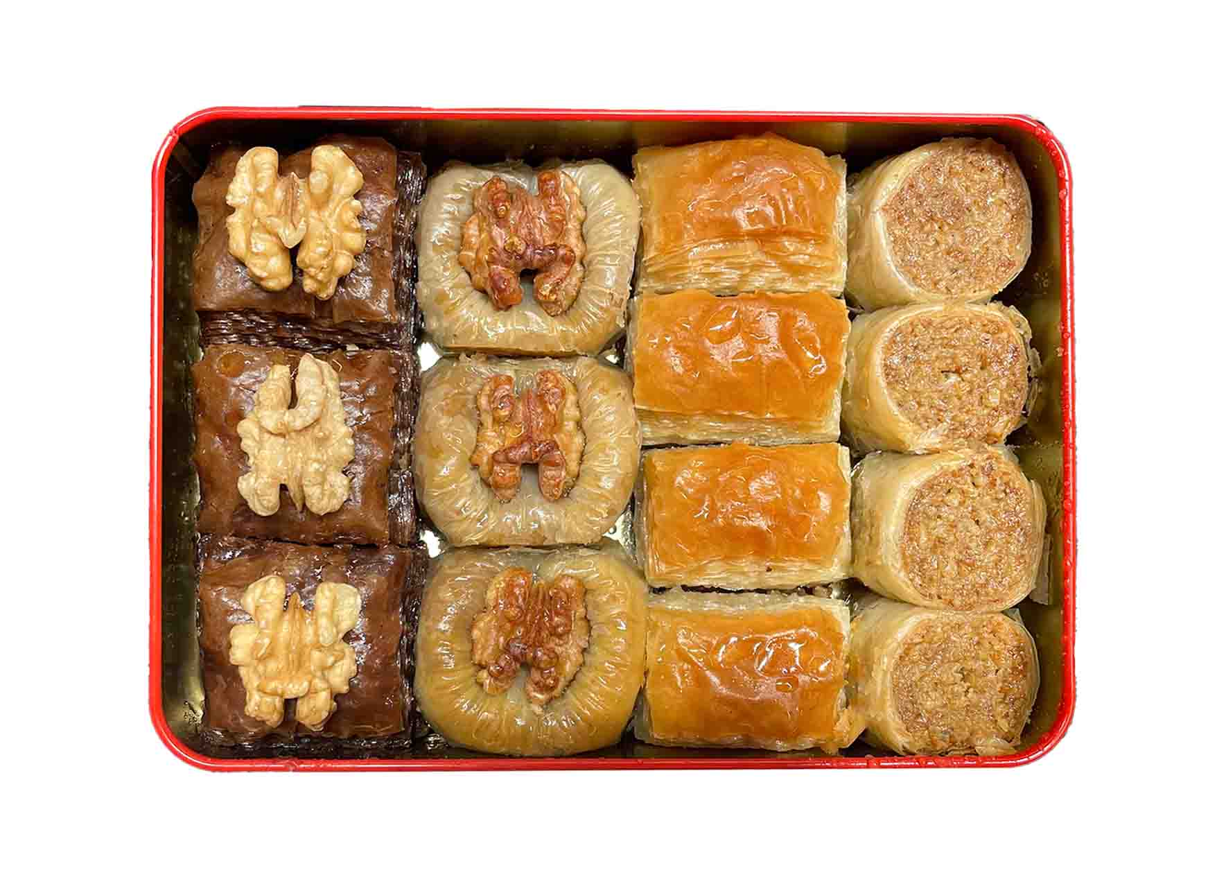 Assorted Walnut Baklava Mini Box-4