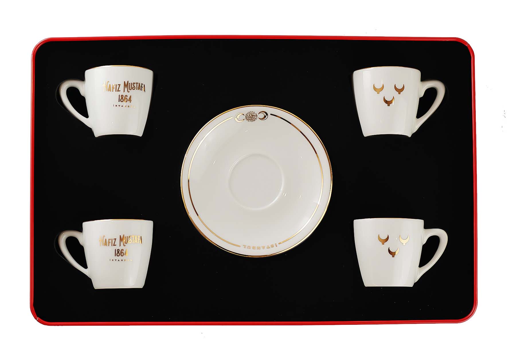 Turkish Coffee Cup Set 4pcs