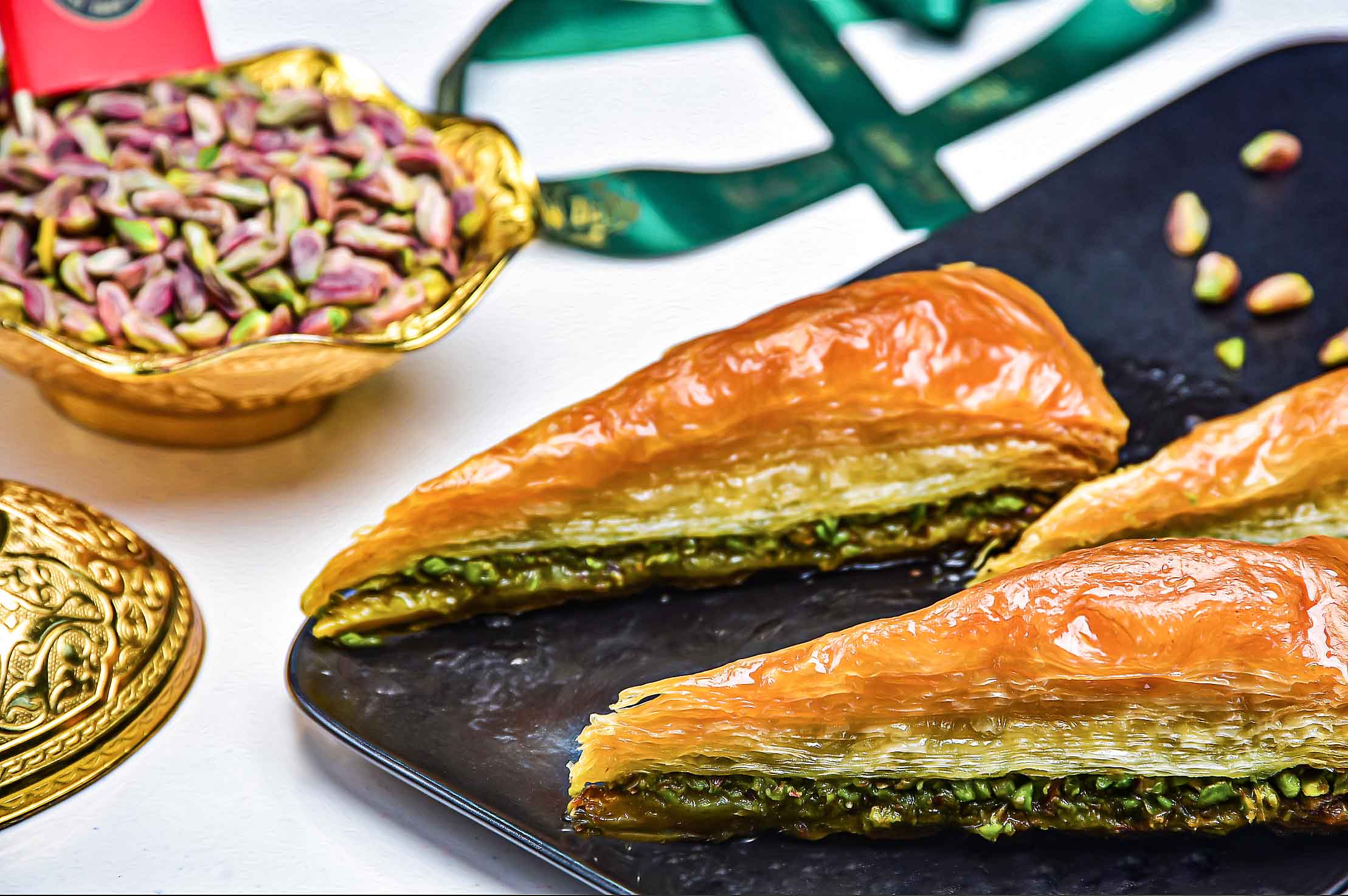 Pistachio Carrot Sliced Baklava