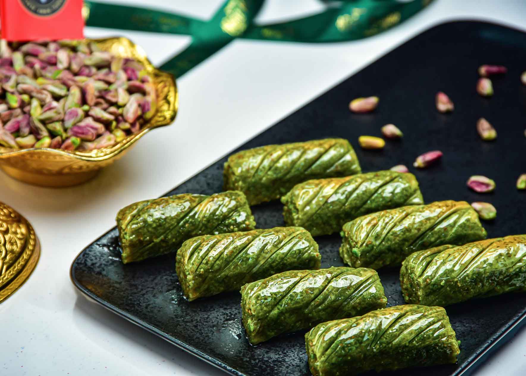Pistachio Twist Baklava