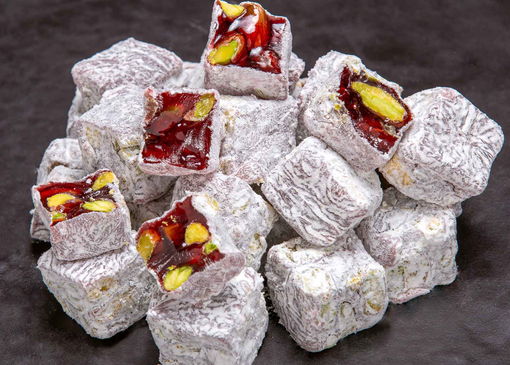 Double Pomegranate Pistachio Delight