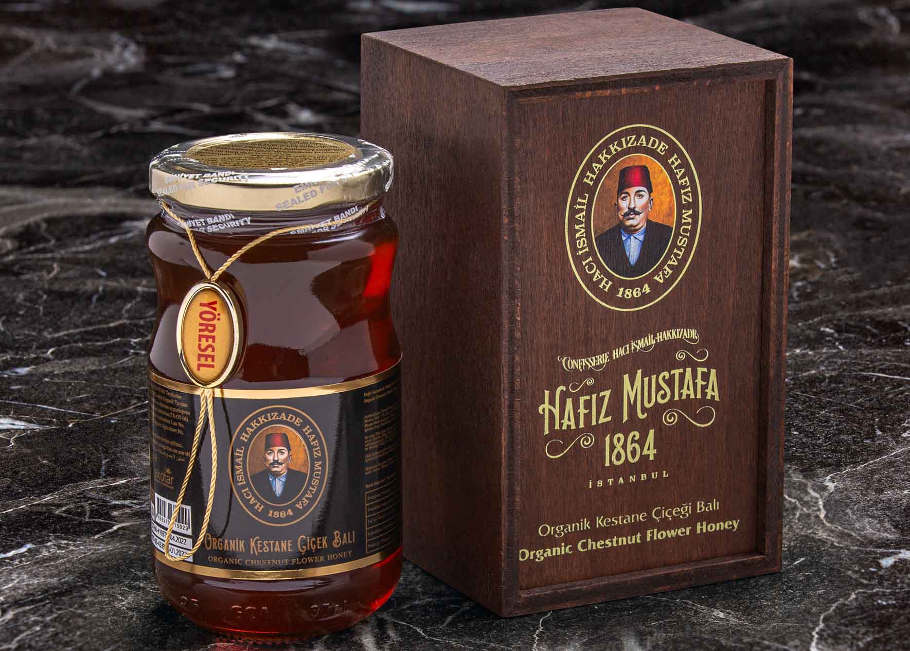Organic Chestnut Honey 500gr.