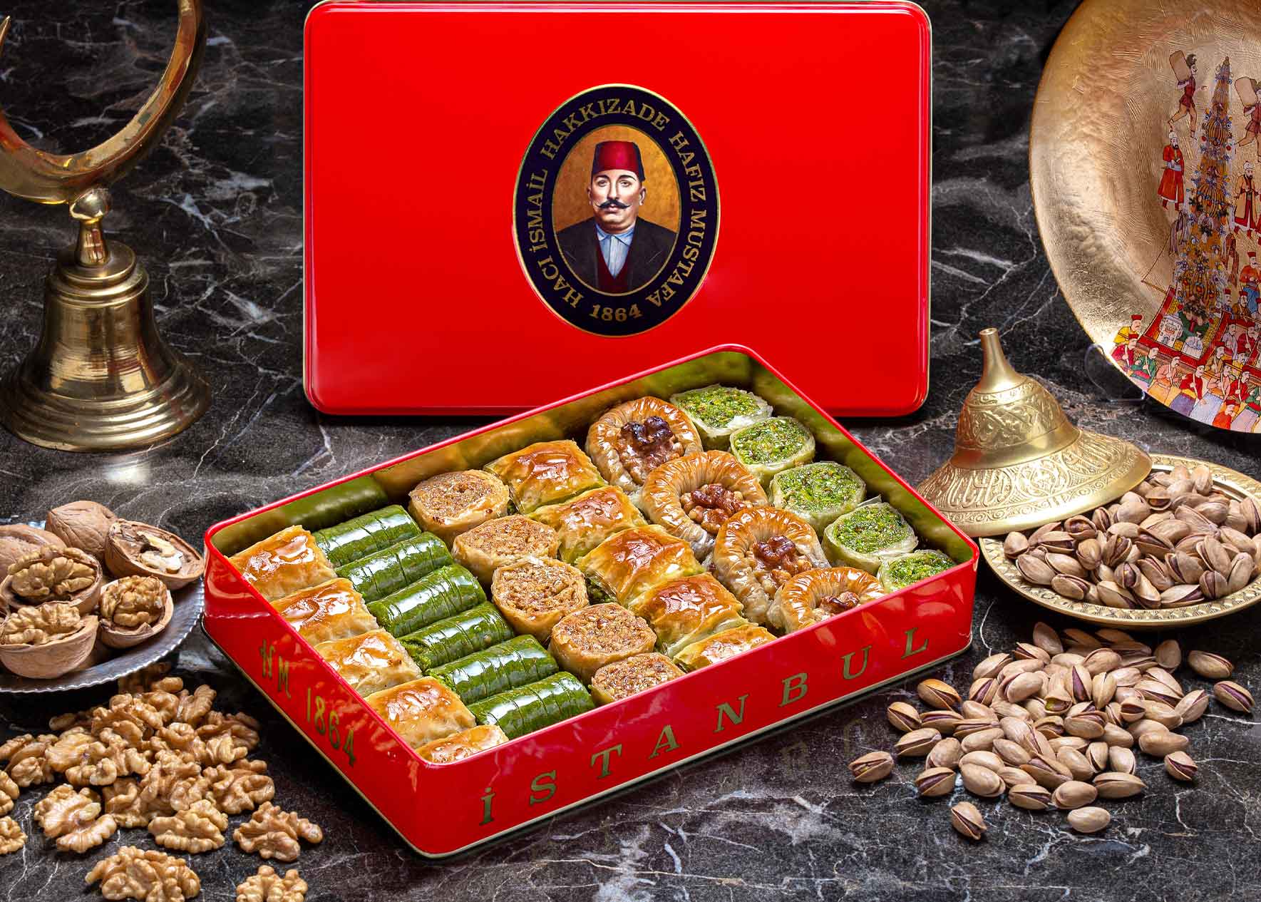 Pistachio and Walnut Mix Baklava M-Box 2