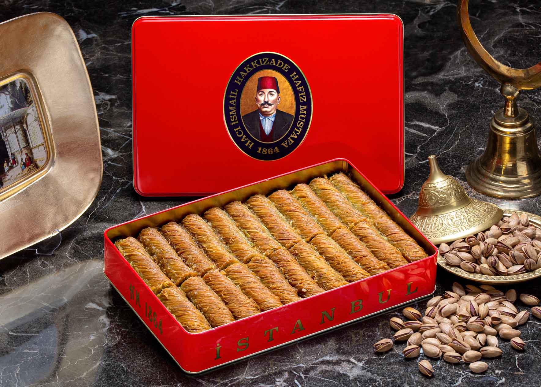 Pistachio Rolled Kadayif M-Box