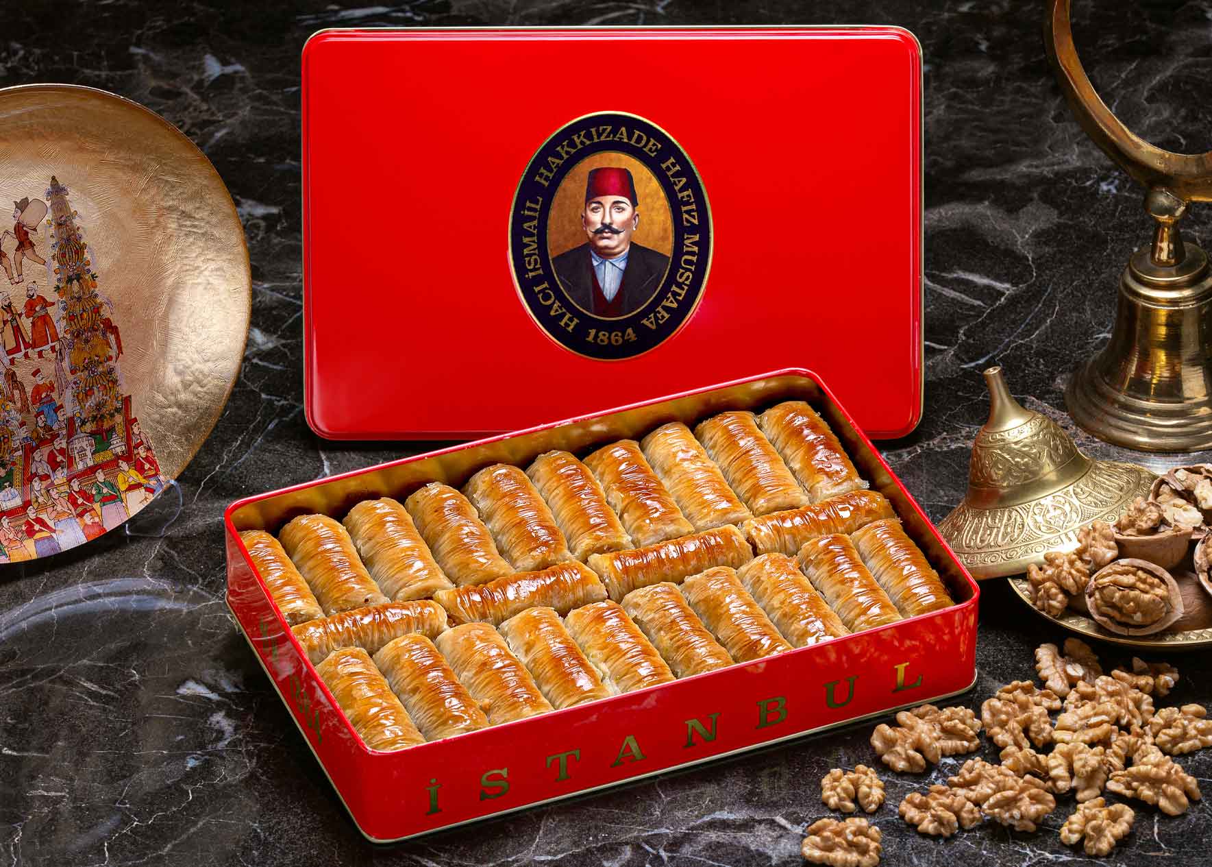 Walnut Twisted Roll Baklava M-Box