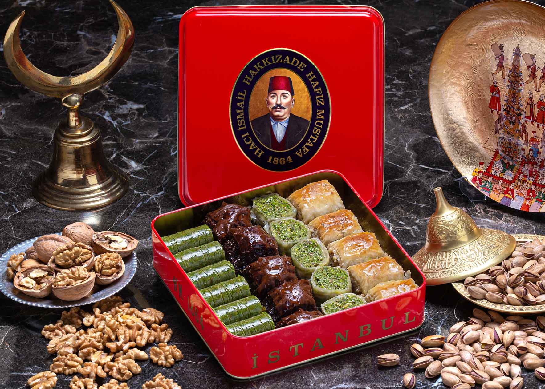 Pistachio and Walnut Baklava Mix S-Box 2