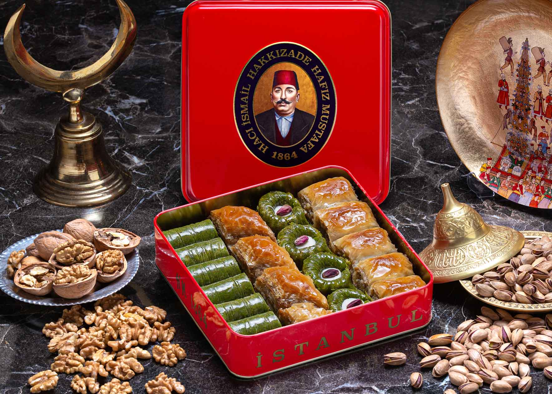 Pistachio and Walnut Baklava Mix S-Box 1
