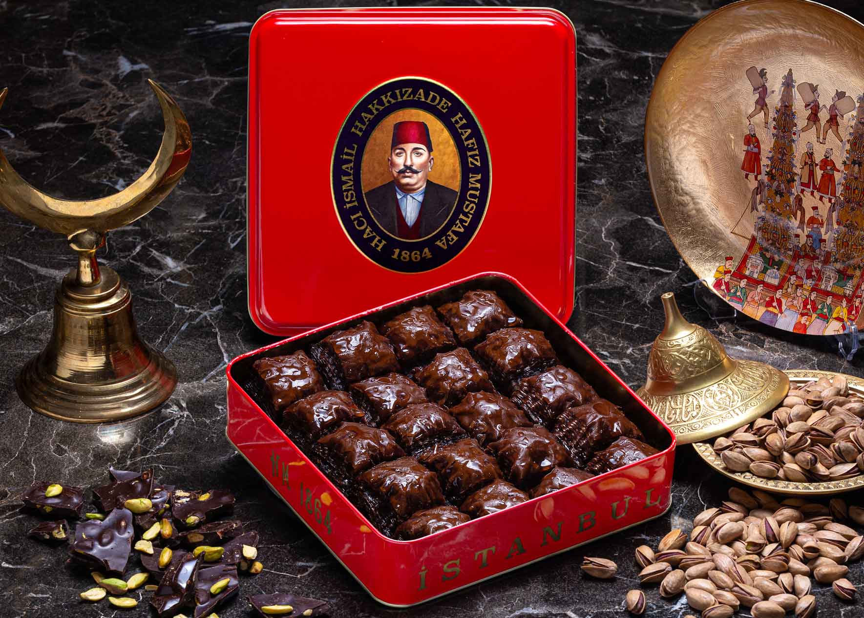 Pistachio Chocolate Baklava S-Box