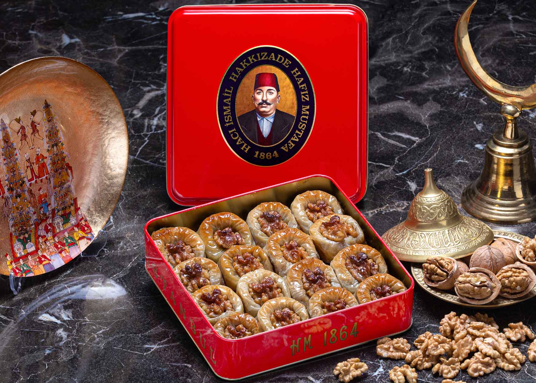 Walnut Sultan Baklava S-Box