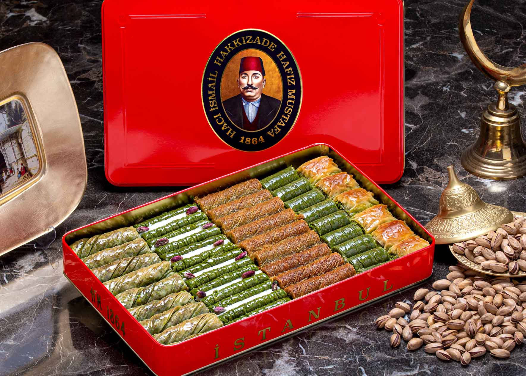 Pistachio Mix Baklava XL-Box 1