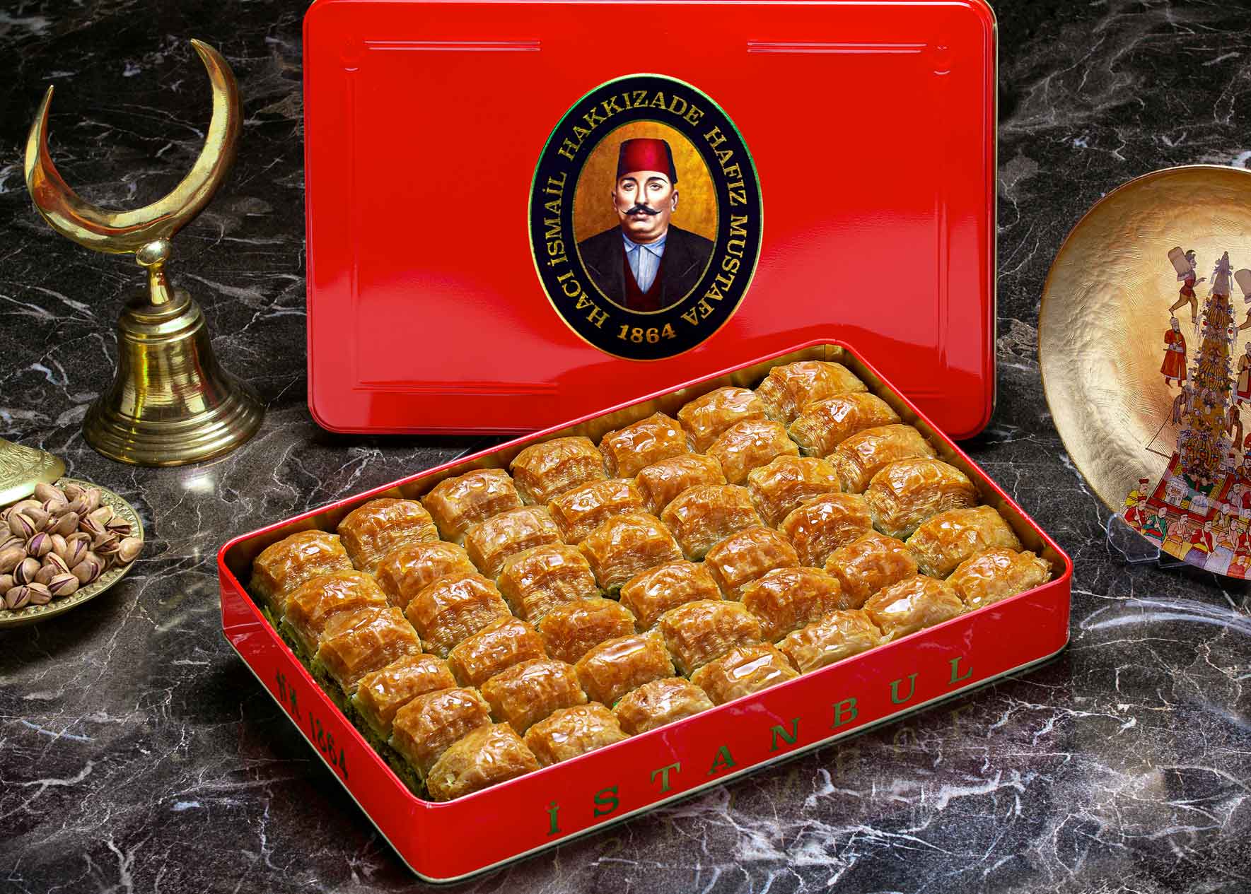 Pistachio Classic Baklava XL-Box