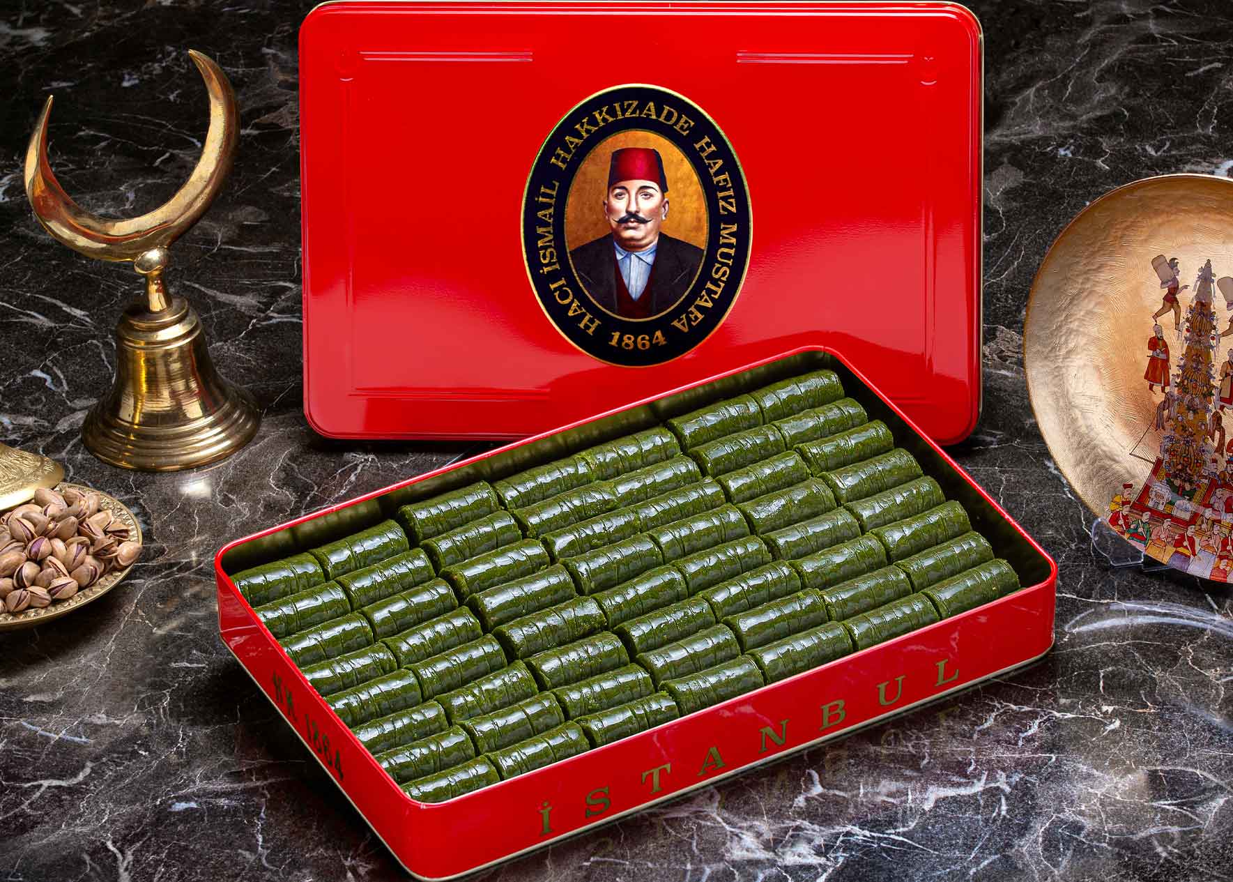 Pistachio Wrap Baklava XL-Box