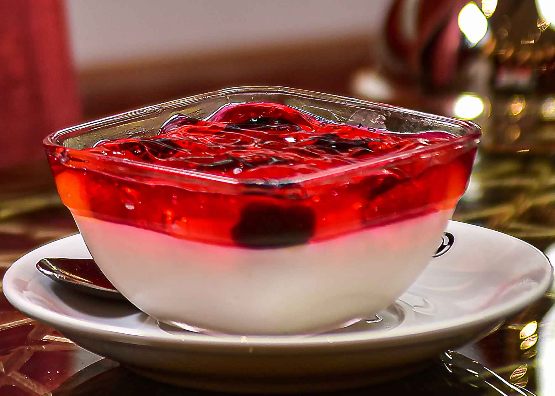 Mixed Fruit Pudding