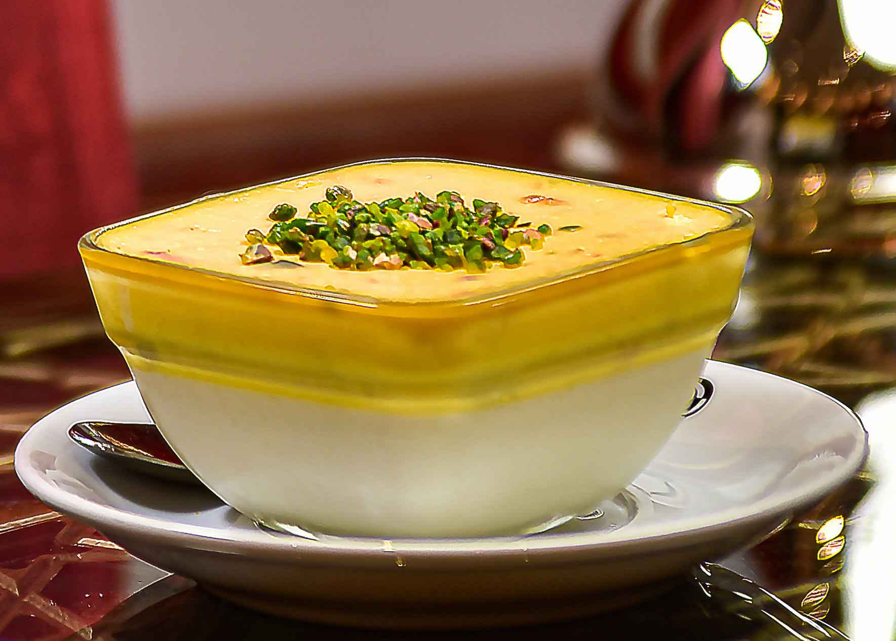 Orange Milk Pudding