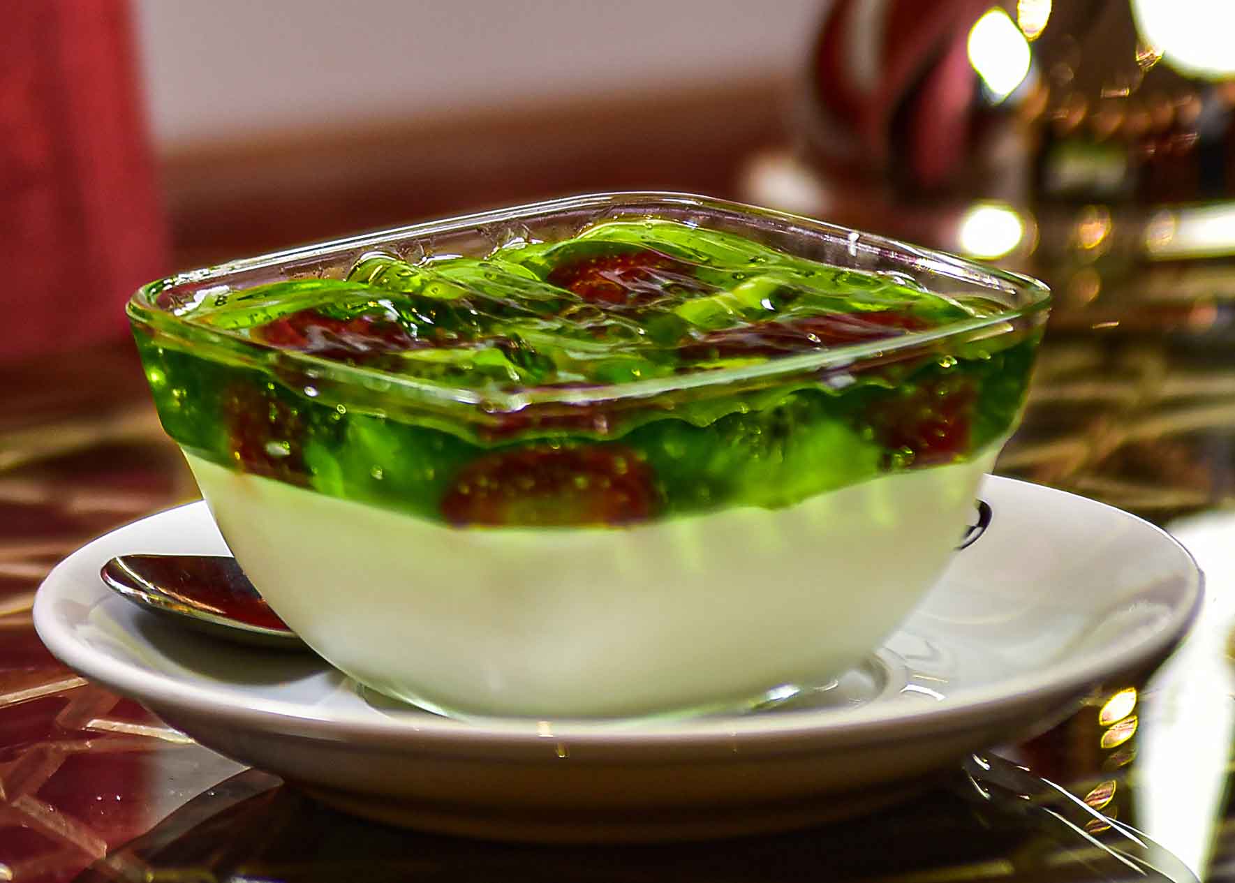 Strawberry Kiwi Pudding