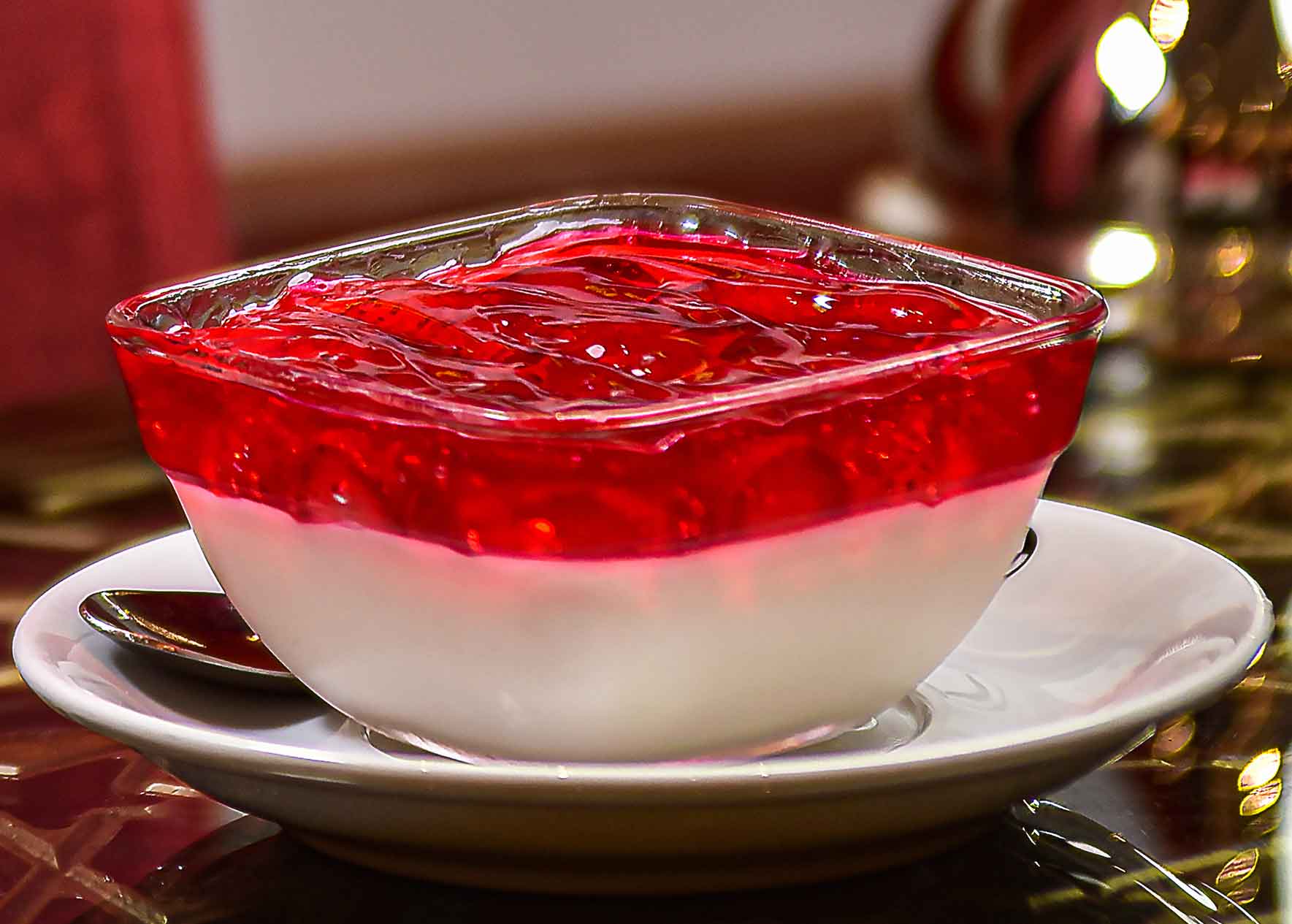 Strawberry Milk Pudding