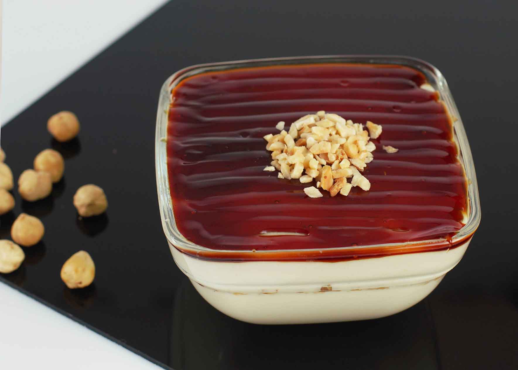 Caramel Hazelnut Pudding