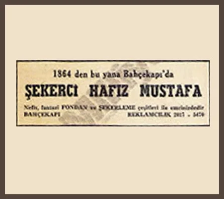 Advertisement in Milliyet Newspaper